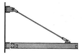 J900 Tie Rod Wall Bracket Jib Crane