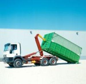 self loading container trailer