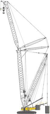 Hydraulic Crawler Crane:  SCC7500