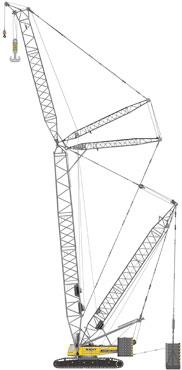 Hydraulic Crawler Crane:  SCC6300