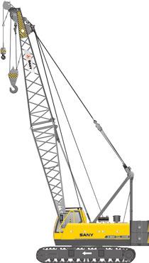 Hydraulic Crawler Crane:  SCC500E