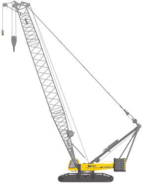 Hydraulic Crawler Crane:  SCC2800WE