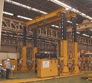 rail mounted gantry crane