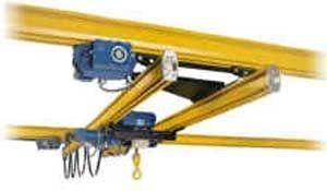 suspension and overhead traveling crane