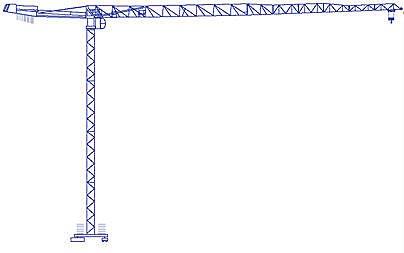 topless tower crane