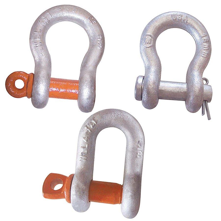 pin type bow shackle