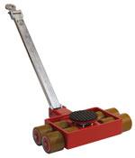 Transport castor trolleysLoad capacity 30 toJL 15 G + JF 15 G