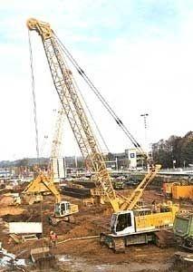 lattice boom crawler crane