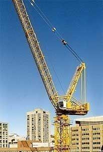 luffing jib tower crane