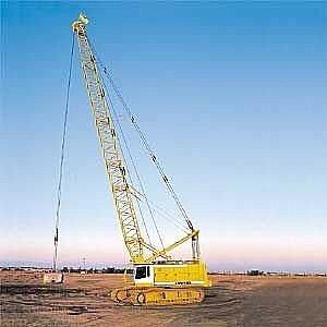 lattice boom crawler crane