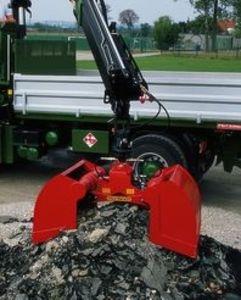 clam bucket for bulk material handling