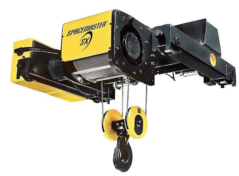 electric wire rope hoist with double rail trolley