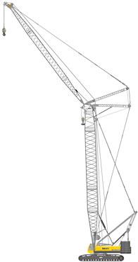 Hydraulic Crawler Crane:  SCC2500C