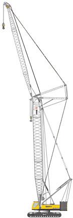 Hydraulic Crawler Crane:  SCC2000C