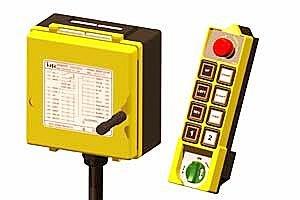 radio remote control with buttons