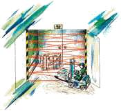 Safety light curtain cegard/Lift LI