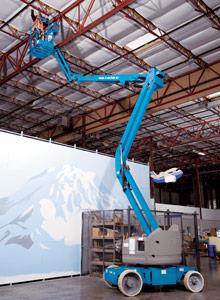 Articulating Boom Lifts – Electric and Bi-Energy