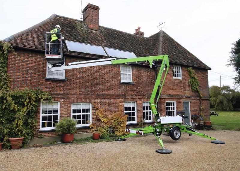 Trailer Mounted Cherry Picker Nifty 120T