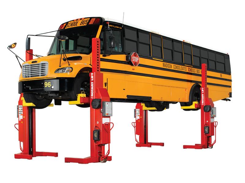 Heavy Duty Lifts MACH 4 - Mobile Column Lift (Mobile Column Hydraulic)