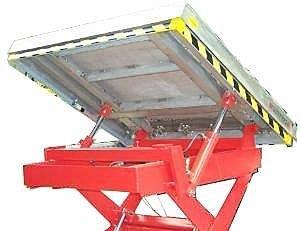 tilting scissor lift table