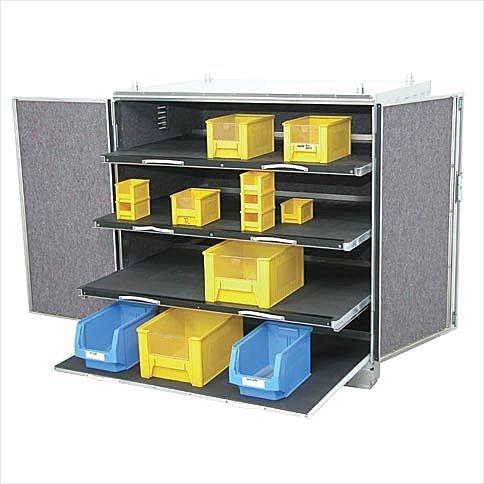 transportable aluminum cabinet