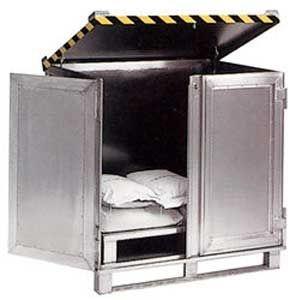 small aluminum container