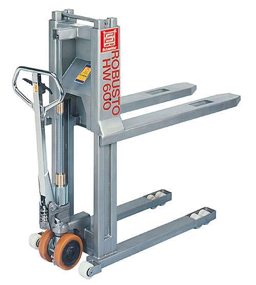 stainless steel high lift pallet truck