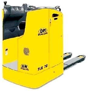 side seated-position electric pallet truck