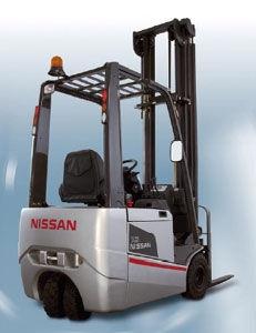 3-wheel electric forklift truck