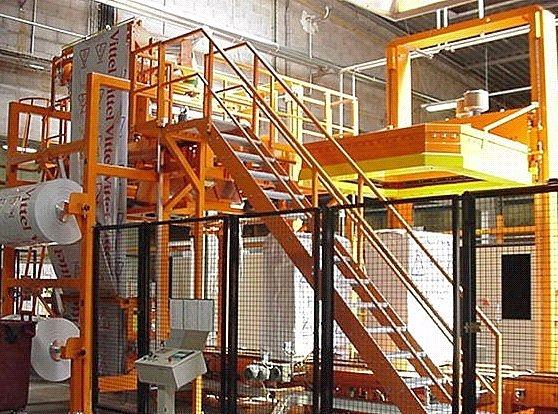 automatic sleeve wrapping machine