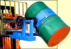 Forklift drum carriers