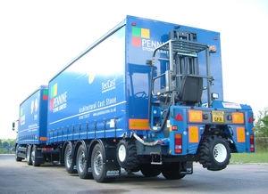 truck mounted engine powered forklift truck