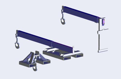 Mountable Jib cranes