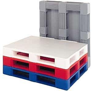 solid deck plastic pallet