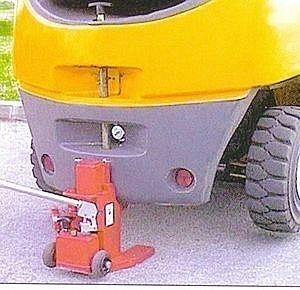 hydraulic jack for forklift truck