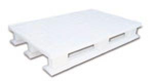 solid deck plastic pallet