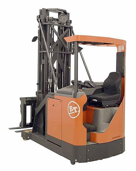 narrow-aisle electric forklift truck