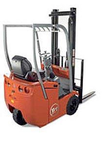 electric counterbalanced forklift truck