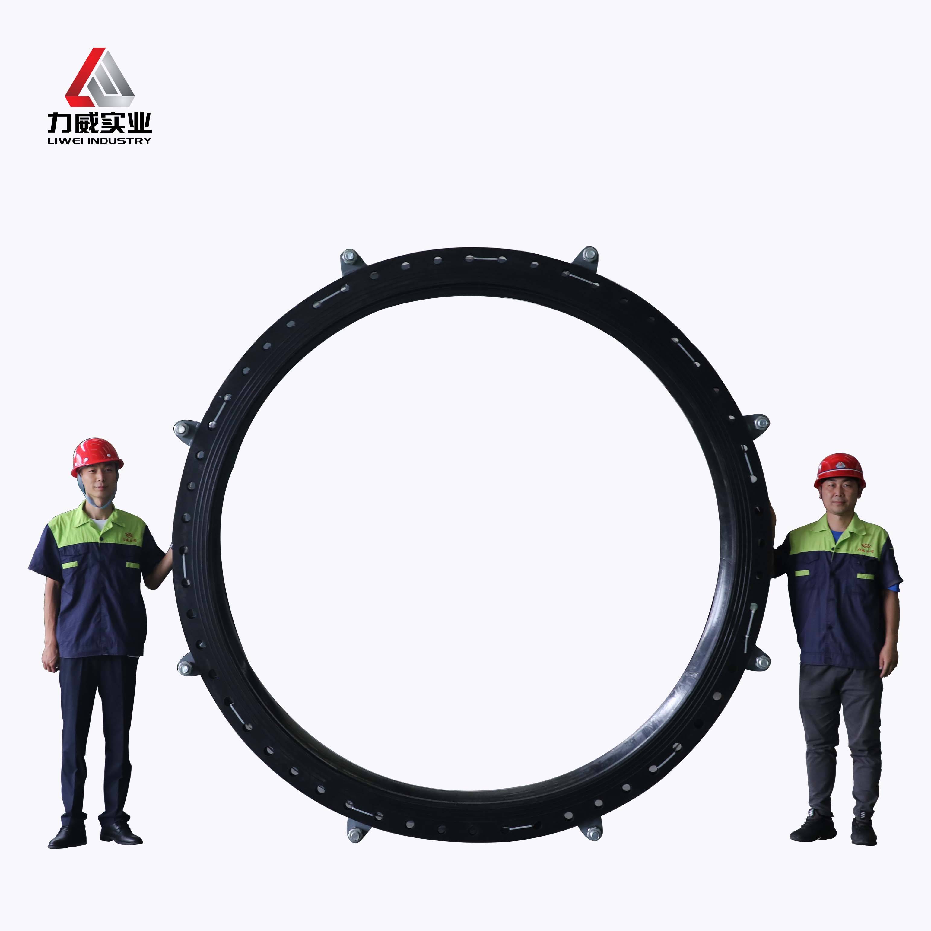 Großkalibrige einkugelige flexible Gummigelenke