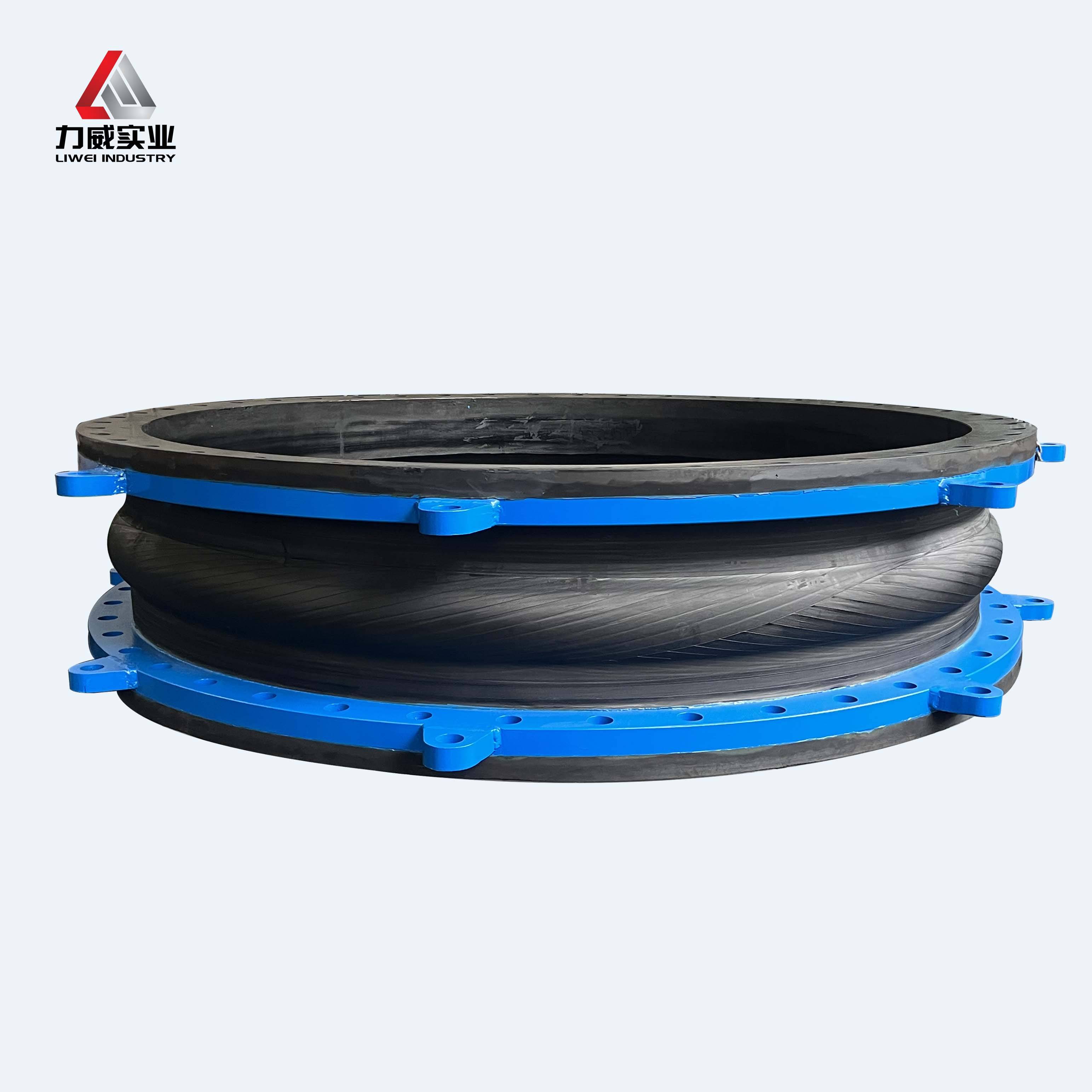 Großkalibriges Gummigelenk mit Grenzaufzug