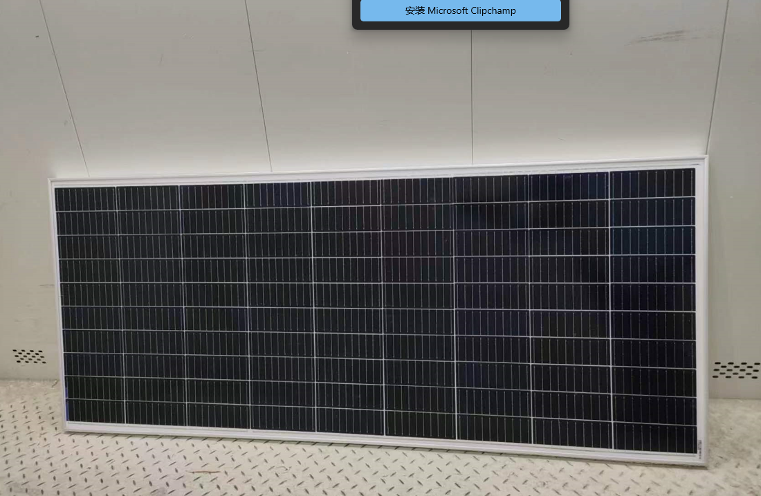 单晶玻璃光伏板400W单面