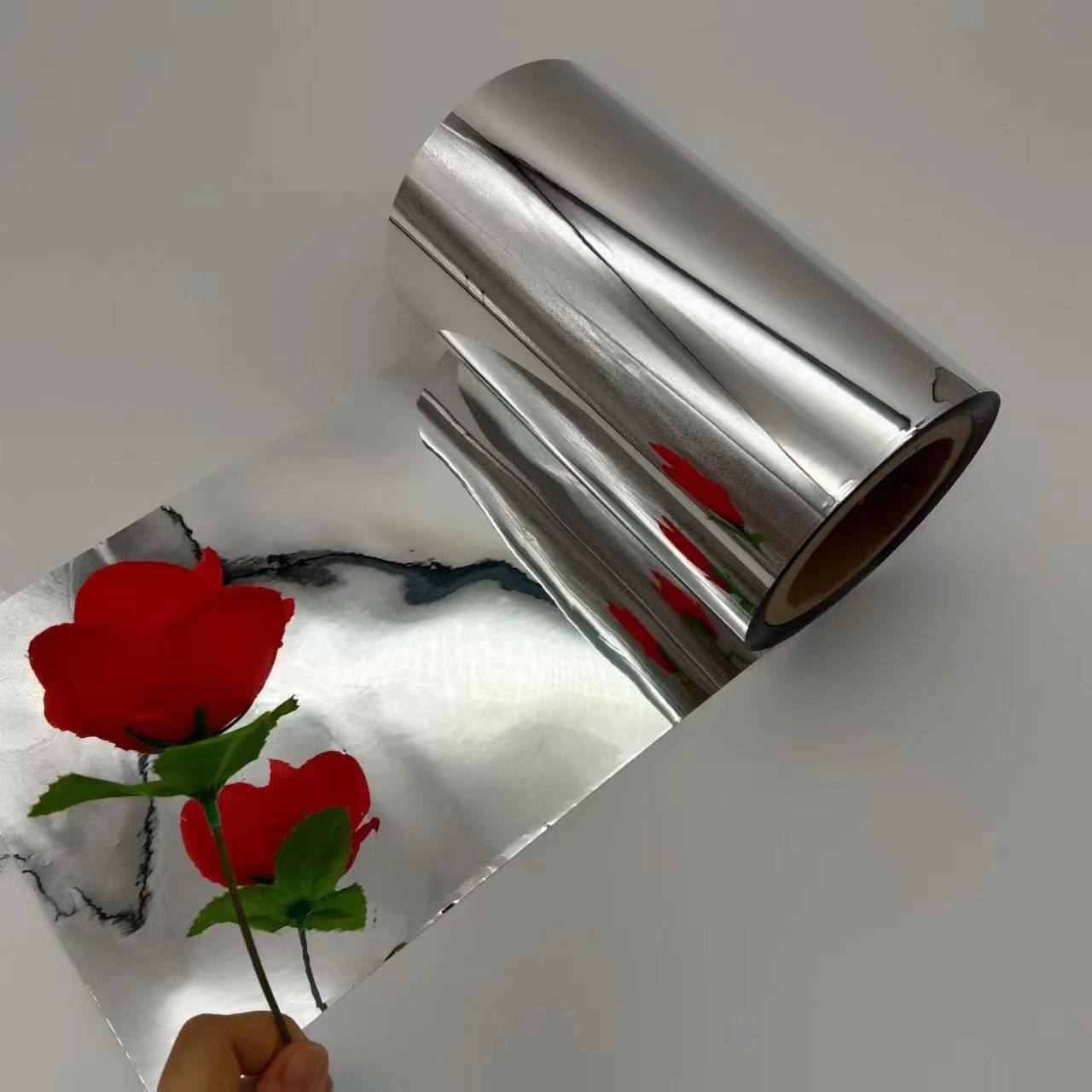 镀铝高亮膜 镜面膜耐磨 装饰性壁炉反光条 太阳能烧水神器