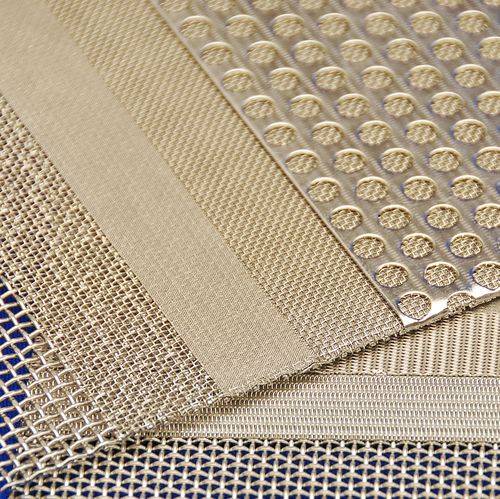tissu filtrant en métal