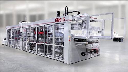 máquina de termoformado alimentada por rodilloGN915