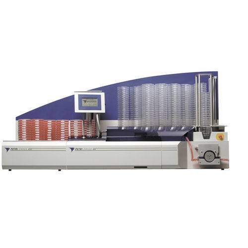 sistema de llenado para placas de PetriPetriSwiss PS 900