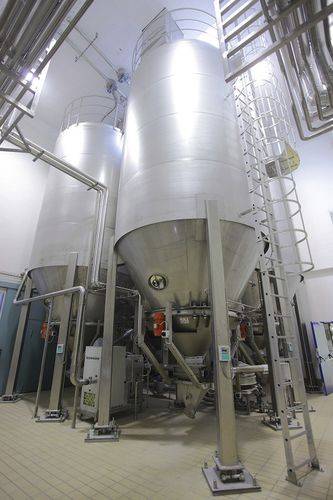 silo de acero inoxidable