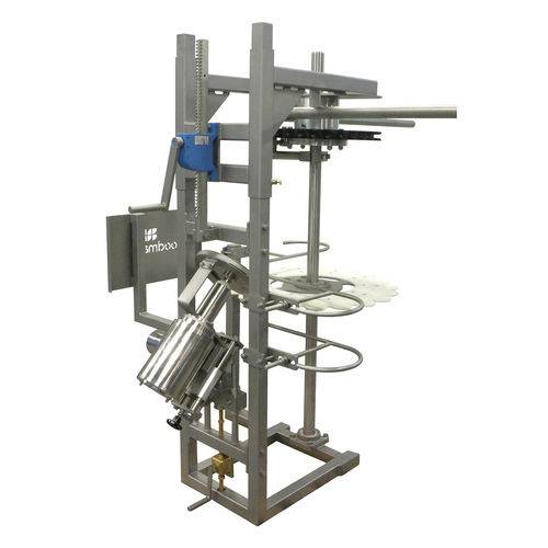 máquina de corte para productos alimentarios.