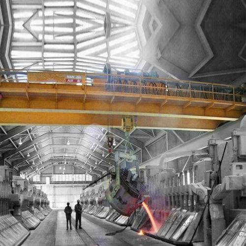 puente grúa de riel dobleYZ