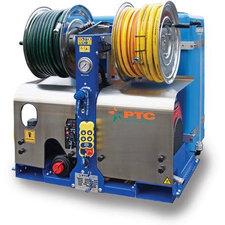 máquina de limpieza con chorro de aguaWHALE