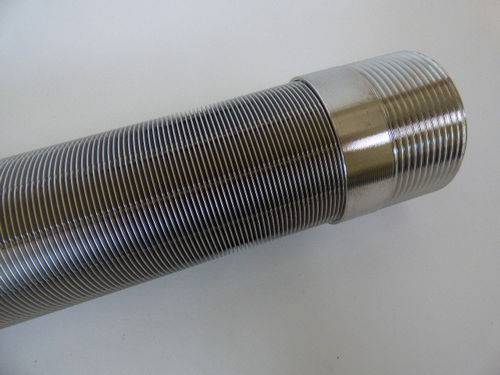 cartucho filtrante compatible con lavado a contracorriente